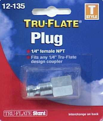 Plews TRF12-135 Tru Flate Air Line Nipple Design 1/4 Inch Female
