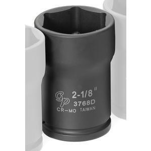 Grey Pneumatic GRE3768D SOC 2-1/8 3/4D IMP PINION LCKNT HEX DP BLK