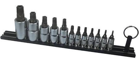 12 Piece Torx Plus-TP Driver Set on Black Magrail VIM Tools VIMTMS-T5P