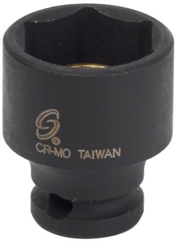 Sunex SUN816MG 1/4" Drive 6 Point Standard Magnetic Impact Socket - 1/2"