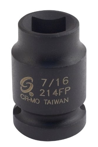 Sunex SUN214FP 1/2-Inch Drive 7/16-Inch Female Pipe Plug Socket