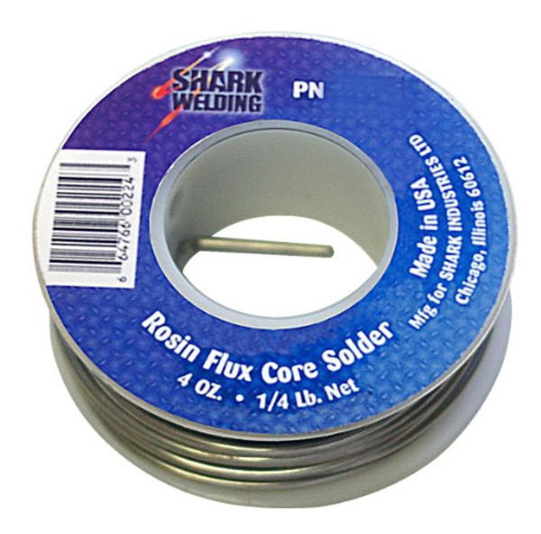 Shark Industries Ltd SRK12026 Shark 0.0625-Inch Rosin Flux Core Solder Shark Industries Ltd SRK12026 Shark 0.0625-Inch Rosin Flux Core Solder