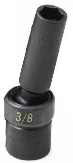 SK Hand Tool SKT33332 3/8-Inch Drive Flex Deep Impact Socket, 3/8-Inch