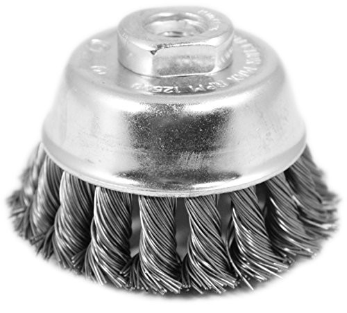 Shark Industries Ltd SRK14044 Shark 3-Inch Single Row Knotted Cup Brush