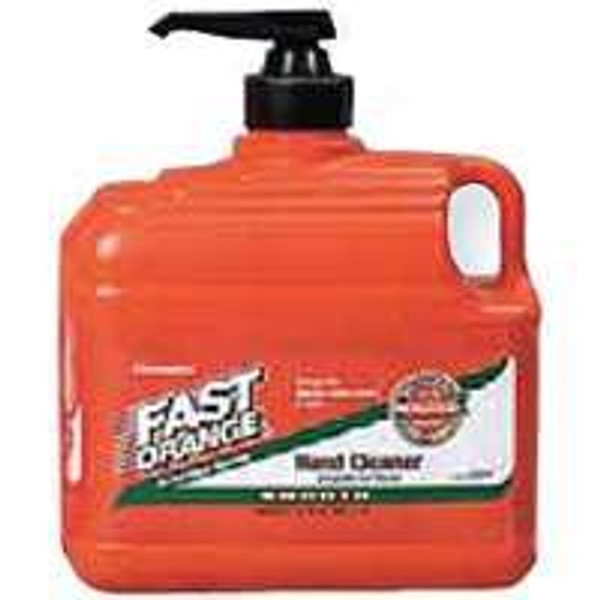 ITW PERMATEX INC PTX23218-CAN Fast Orange Hand Cleaner, Smooth Lotion, Solvent Free, 1 Gallon Bottle, with Pump, Single Bottle ITW PERMATEX INC PTX23218-CAN Fast Orange Hand Cleaner, Smooth Lotion, Solvent Free, 1 Gallon Bottle, with Pump, Single Bottle