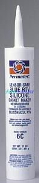 ITW PERMATEX INC PTX80628-CAN Permatex 80628 Sensor-Safe Blue RTV Silicone Gasket Maker, 12.9 oz. ITW PERMATEX INC PTX80628-CAN Permatex 80628 Sensor-Safe Blue RTV Silicone Gasket Maker, 12.9 oz.