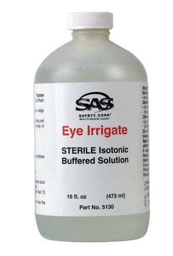 SAS Safety SAS5130 Personal Eyewash Irrigation Bottle