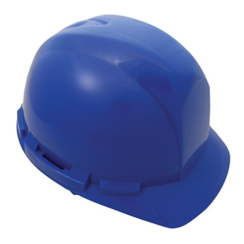 SAS Safety SAS7160-04 Hard Hat with 4-Point Pinlock, Blue