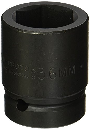 Proto PRO10036M Proto J 6 Point 1" Drive Impact Socket, 36mm