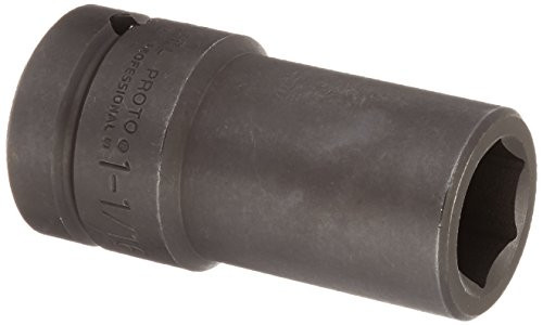 Proto PRO10017L Proto J 6 Point 1" Drive Impact Socket, 1-1/16"