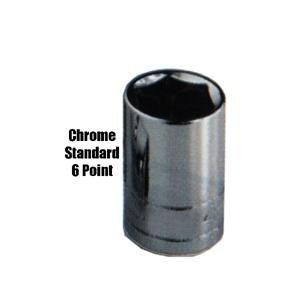K Tool International KTI35240 K Tool International (KTI24146) 3/4in. Drive Standard 6 Point Chrome Socket 1-7/16in. by K Tool International