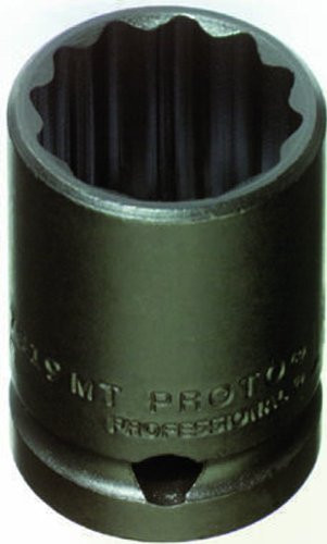 Proto PRO7415MT Proto J 1/2-Inch Drive Thin Wall Impact Socket, 15mm, 12 Point
