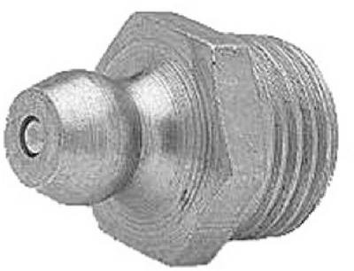 Plews PLW11-151 -Edelmann SAE Standard Short Straight Grease Fittings, 1/8" NPT Straight (Pack of 10)