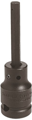 Proto PRO7441-17M Proto J 1/2-Inch Drive Hex Bit Impact Socket, 17mm