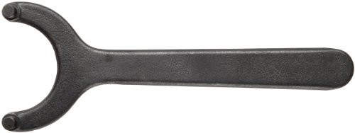 Martin Sprocket & Gear MRT432 Martin High Carbon Steel 2-3/4" Center Distance Pins Face Spanner, 2-9/32" Span of Jaws in Clear, Industrial Black Finish