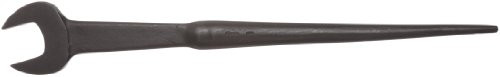 Martin Sprocket & Gear MRT209A Martin High Carbon Steel 1-1/2" Opening 15 Degree Angle Construction Wrench, 19" Overall Length, Industrial Black Finish