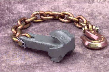 Mo-Clamp MOC4153 Hole Plug & Clevis Hook w/ Chain