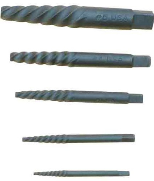 Mayhew MAY65085 Spiral Screw Extractor Kit, 5-Piece Mayhew MAY65085 Spiral Screw Extractor Kit, 5-Piece