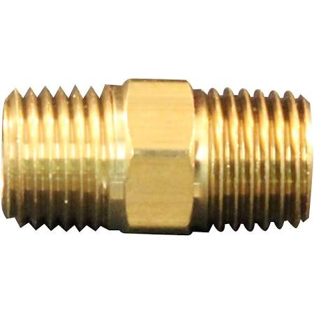Milton Industries MIL647-2 Milton 1/2" MNPT Hex Nipple Hose Fitting - Box of 5