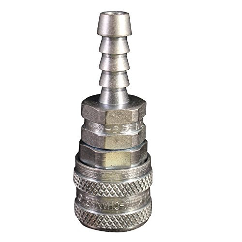 Milton Industries MIL776-6 Milton 3/8" Hose Barb A Style Coupler - Box of 10