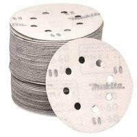 Makita MAK794519-6 Abrasive Disc, , 5 Round, Hook And Loop, 80 Grit, 5/Pk