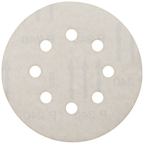 Makita MAK794522-7 Abrasive Disc, , 5 Round, Hook And Loop, 240 Grit, 5/Pk