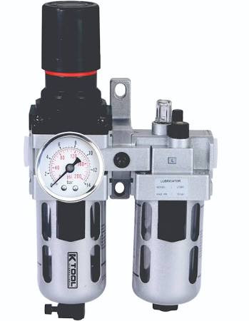 K Tool International KTI89195 Filter Regulator & Lubricator, 2 Piece