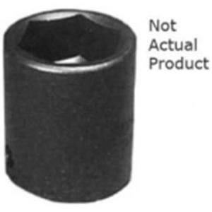 K Tool International KTI33114 1/2in. Drive Shallow 6 Point Impact Socket 7/16in.