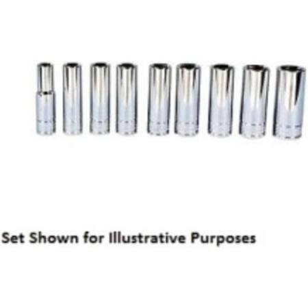 K Tool International KTI27209 3/8in. Drive Deep 6 Point Chrome Socket 9mm