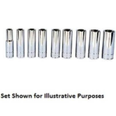 K Tool International KTI27207 3/8in. Drive Deep 6 Point Chrome Socket 7mm