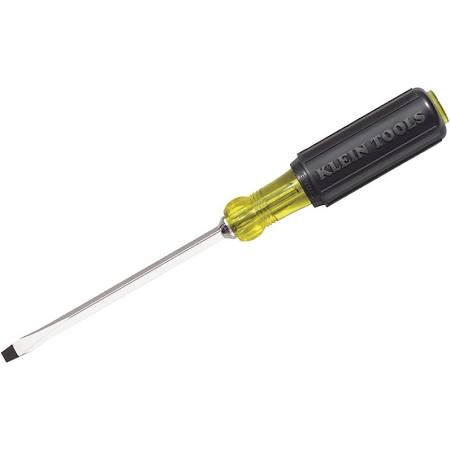 Klein Tools KLE600-8 3/8'' (10 mm) Keystone-Tip Screwdriver 8'' (203 mm) Heavy-Duty Square-Shank