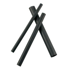 The Best Connection JTT4005H JT & T Products () - 1/4" Diameter, Heat Shrink Tubing, Black - 4" Cuts, 6 Pcs.