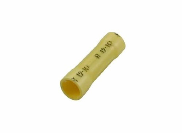 The Best Connection JTT2062H JT & T Products () - 12-10 AWG, Vinyl Insulated Butt Connector Terminals, Yellow, 14 Pcs.