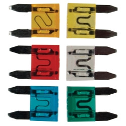 The Best Connection JTT2474H JT & T Products Mini Fuse Kit 5,10,15,20,25,30 Amp Fuses 6 Pcs -