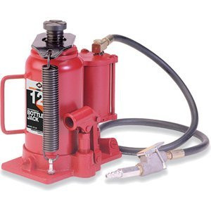 American Forge INT5512B 12 Ton Air/Hydraulic Bottle Jack