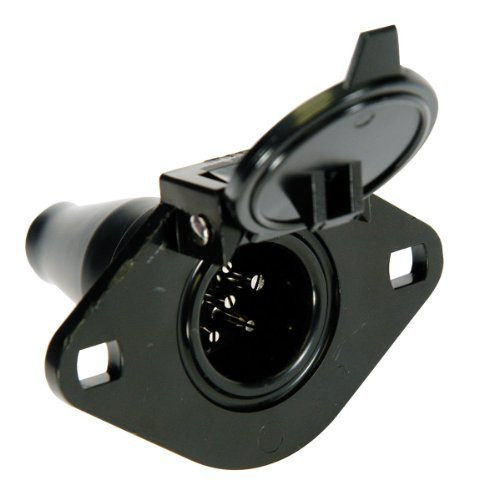 UNITED MARKETING INC HPK48425 Hopkins Towing 6-Pole Round Car End Socket