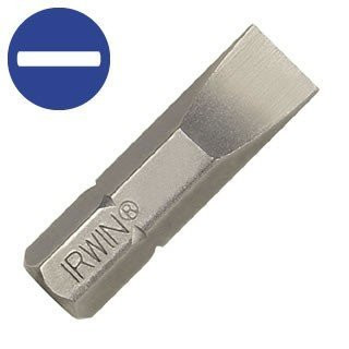 Vise Grip HAN92111 Insert Bit, Slotted 6-8, 1/4" Hex Shank, 1" Long, Bulk