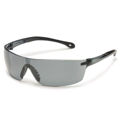 Gateway Safety GWS4483 Safety Glasses, StarLite Squared, Wraparound Gray Lens and Frame, Snug Comfortable Fit
