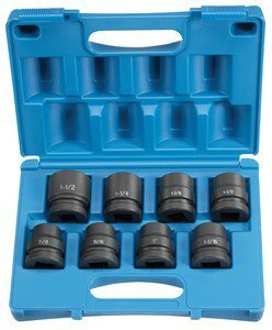 Grey Pneumatic GRE9108 1" Drive 8 Piece Standard Set