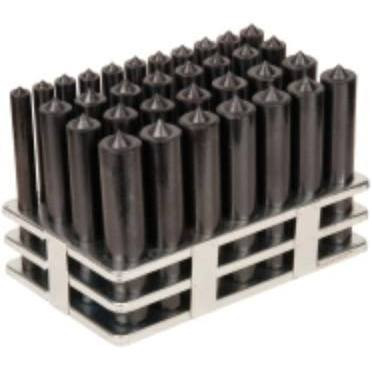 Fowler FOW52-482-030 33 PC TRANSFER PUNCH 1/2-1"