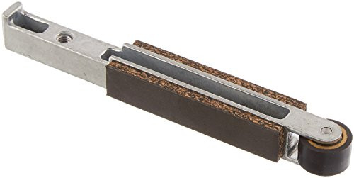 Dynabrade DYB15026 5/8-Inch Diameter by 3/8-Inch Wide Contact Arm Ass'y, Rubber Wheel with 1/2-Inch Wide Platen for 1/2-Inch Wide by 12-Inch Length Belts, Silver