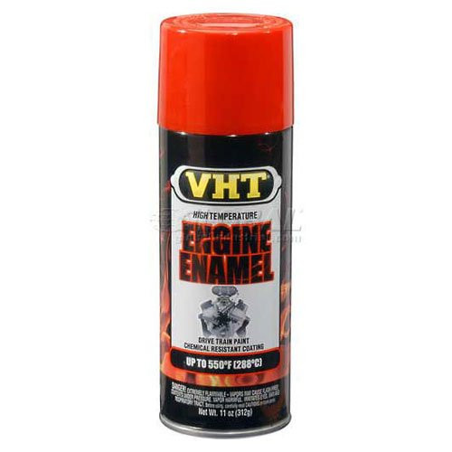 SHERWIN WILLIAMS DUPSP123 Vht High Temperature Engine Enamel Chevy Orange 11 Oz. Aerosol - Lot of 6