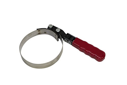 LISLE CORPORATION LS53250 4-1/8-4.5 Large Swivel GripOil Filter Wrench