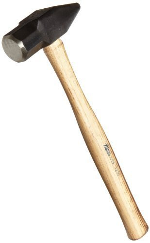 Martin Sprocket & Gear MRT123G Martin Carbon Steel 3lbs Cross Peen Engineer/Blacksmith Hand Hammer, 15-1/2" Overall Length