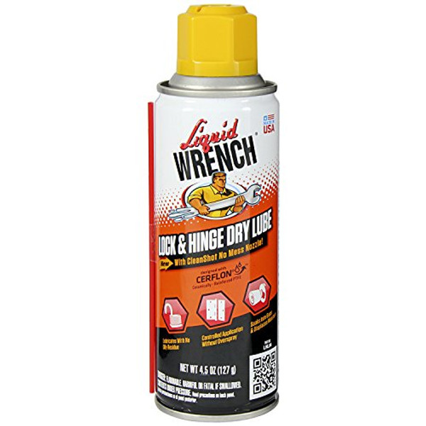 GUNK LH04 LIQUID WRENCH LOCK & HINGE LUBE GUNK LH04 LIQUID WRENCH LOCK & HINGE LUBE