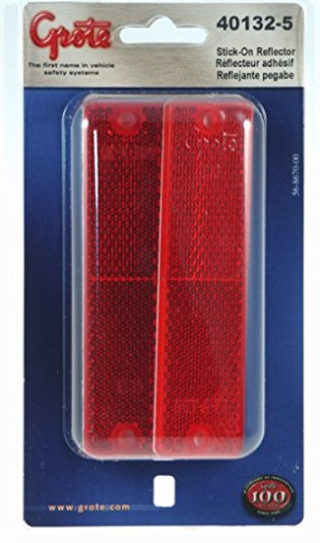 GROTE PERLUX 401325 RECTG STK-ON REFLC-RED-PR GROTE PERLUX 401325 RECTG STK-ON REFLC-RED-PR