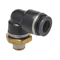 S.U.R. and R Auto Parts SRRABE320 Male Elbow 3/8 IN Tube X 1/8 IN NPT (2)