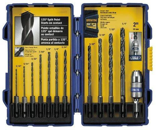 Vise Grip HAN4935643 IRWIN Tools Black Oxide Hex Shank Drill Bit, 5/64-Inch (4935643)