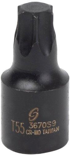 Sunex SUN3670S9 3670s9 3/8-Inch Drive T55 Internal Star Impact Socket