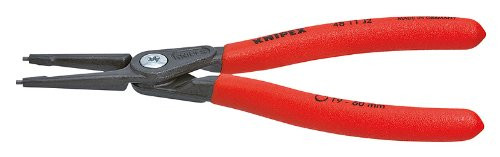 Grip On KNP4811J0 Knipex Internal Straight Precision Retaining Ring Pliers 5.5-Inch